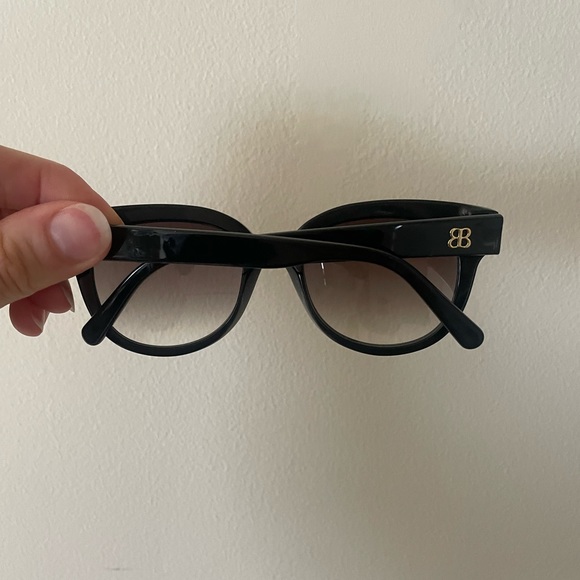 (Sold) BALENCIAGA PARIS BLACK SUNGLASSES BAL0137/S - Picture 4 of 12